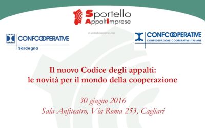 Seminario Codice Appalti e Cooperazione: disponibili i materiali