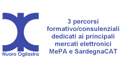 Al via 3 percorsi gratuiti dedicati ai principali mercati elettronici (MePA e SardegnaCAT)