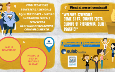 Welfare aziendale: seminari informativi per le cooperative a Nuoro e Sassari