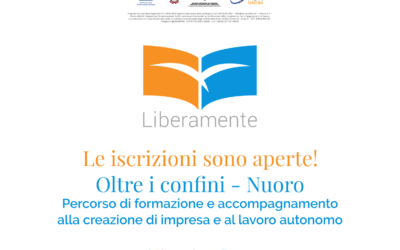 Progetto Liberamente: al vie le iscrizioni per il corso sull’autoimprenditorialità a Nuoro