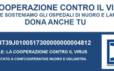 “LA COOPERAZIONE CONTRO IL VIRUS” – CAMPAGNA DONAZIONI PER GLI OSPEDALI DI NUORO, LANUSEI E SORGONO