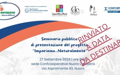 RINVIATO – Progetto “Impariamo… NaturalMente” – Evento di presentazione