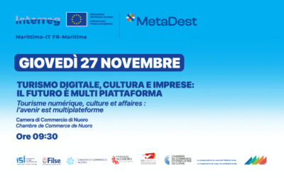 “Meta – Dest Turismo Digitale, Cultura e Imprese: il Futuro è Multi Piattaforma”